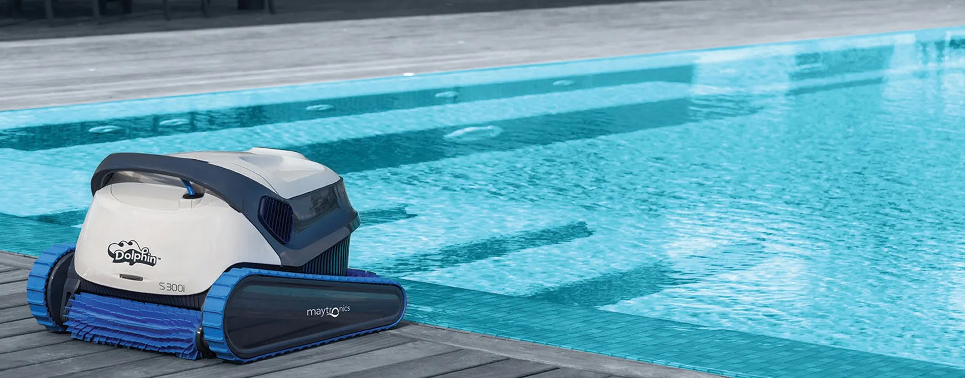 Odkurzacz basenowy automatyczny DOLPHIN S300i iot dno ściany